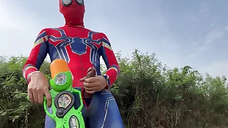 Spiderman big cock in Songkran Festival 2024